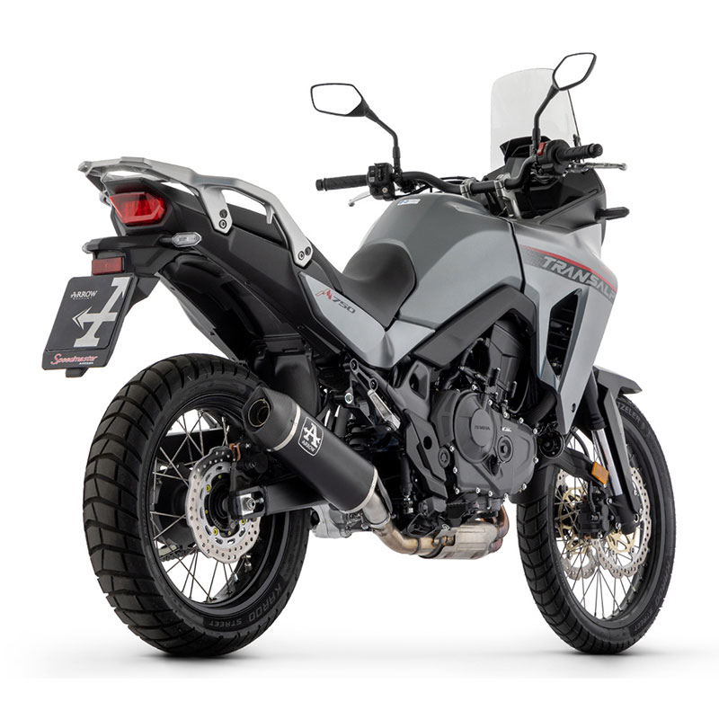 Escape Explorer aluminio Dark Honda XL750 Transalp 2023-2025