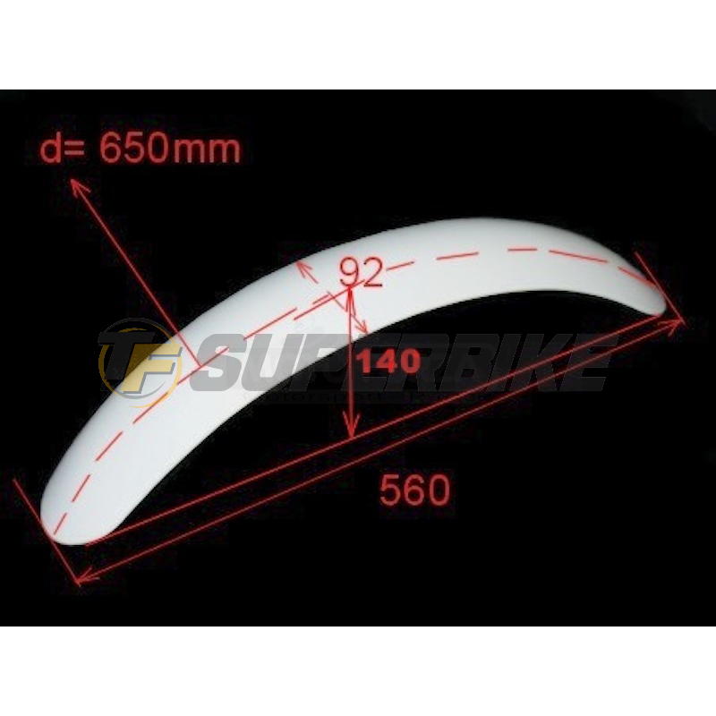 Guardabarros delantero Honda 125cc 1961