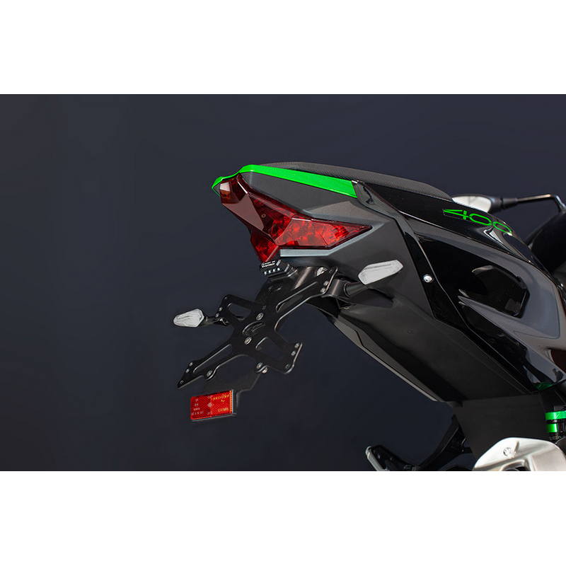 Porta matrícula Kawasaki Z400 / Ninja 400 / Z500 / Ninja 500