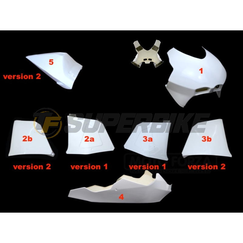 Carenado de fibra v2 Moto2 Suter MMX 2010