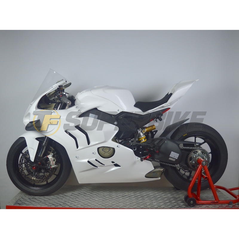 Carenado de fibra Ducati Panigale V4 / V4S / V4R 2023-2024 escape Akrapovic