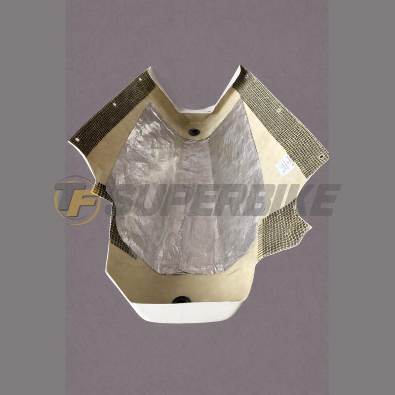 Quilla fibra de vidrio escape racing Kawasaki ZX-10R 2021-