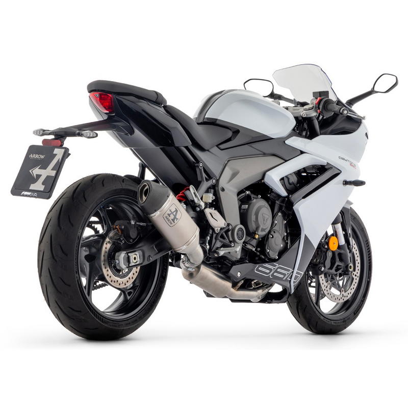 Sistema completo Racing escape Veloce titanio para Triumph Daytona 660 2024-