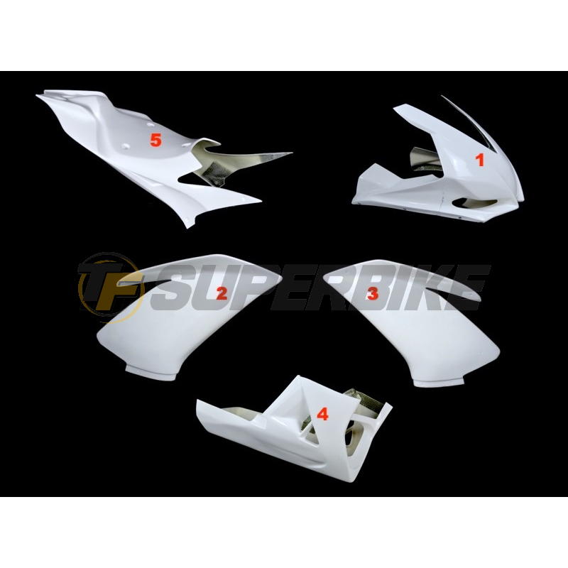 Carenado de fibra Aprilia RSV4 2009-2014