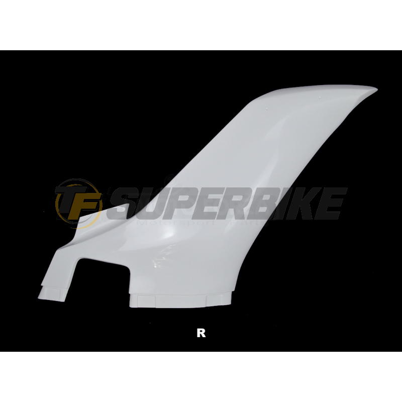 Carenado de fibra Yamaha R6 2017-2025 paso rueda negro