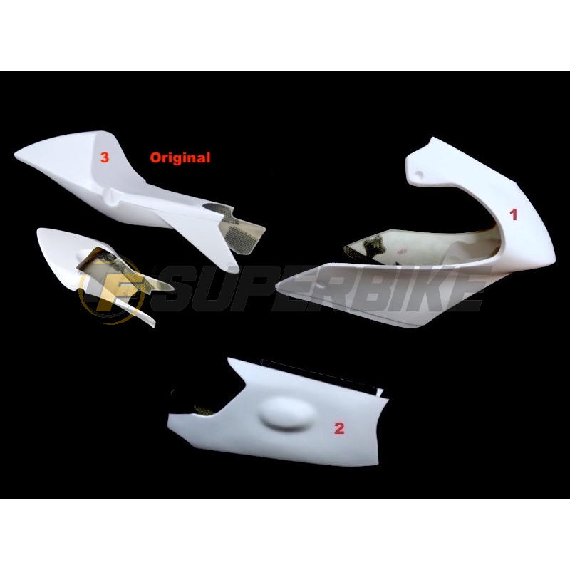 Carenado de fibra v3 Honda NSF 250 R MR03 2012-2019