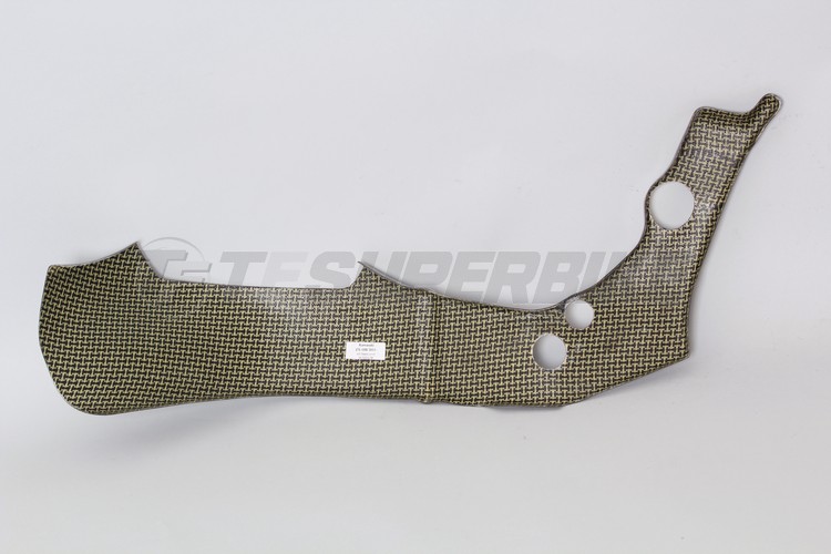 Protector chasis fibra de carbono lado izquierdo Kawasaki ZX-10R 2011-2015