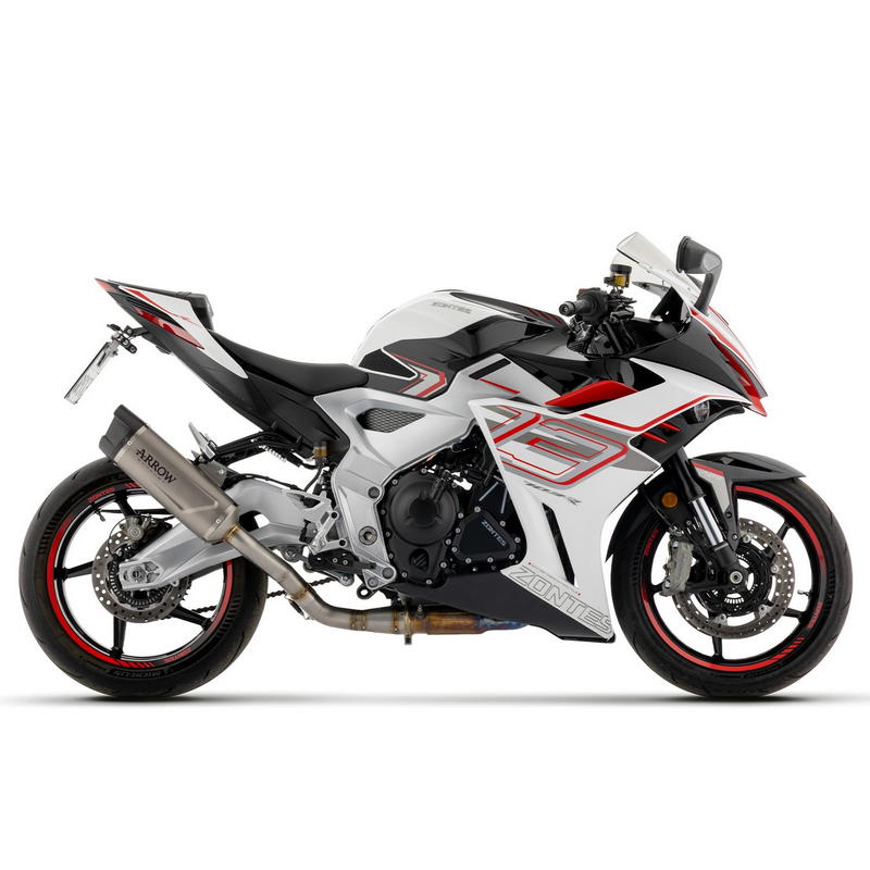 Escape Indy Race Evo titanio Zontes 703RR 2025-2026
