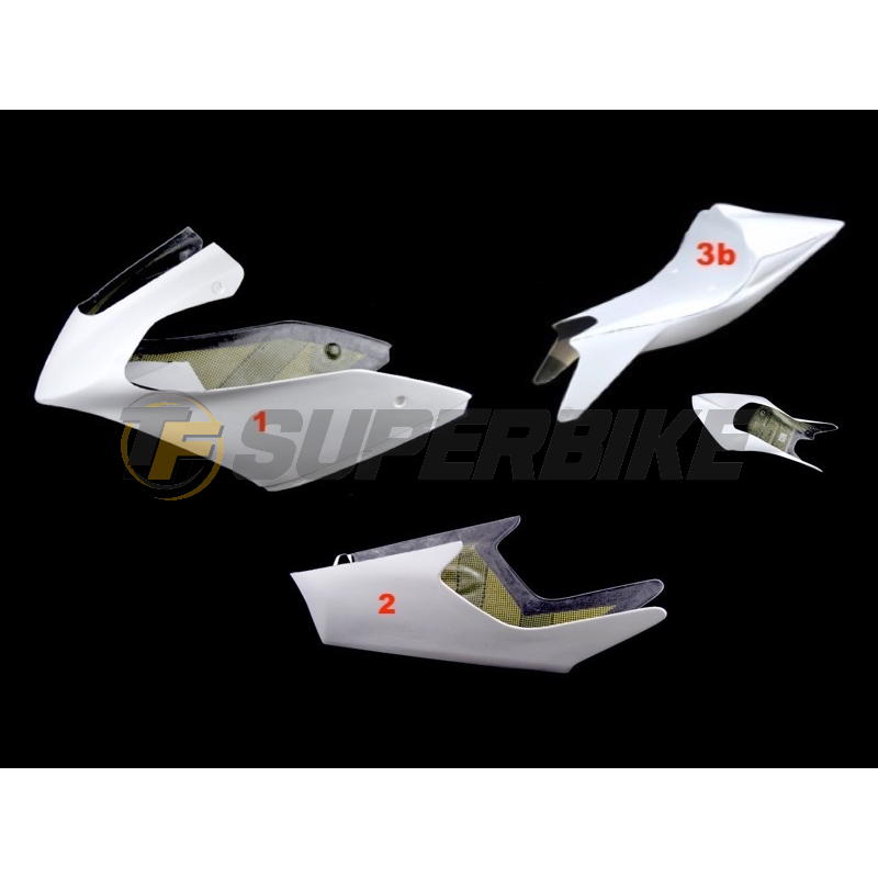 Carenado de fibra v2 Honda RS 125 2004-2010 / RS 125R NX4