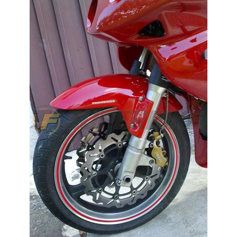 Guardabarros delantero fibra vidrio Honda VTR 1000 Firestorm 1997-2007