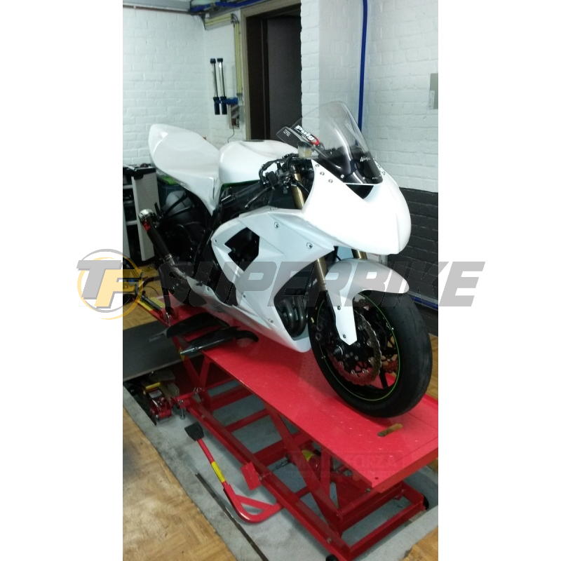 Carenado de fibra Kawasaki ZX-10R 2008-2010 colín racing