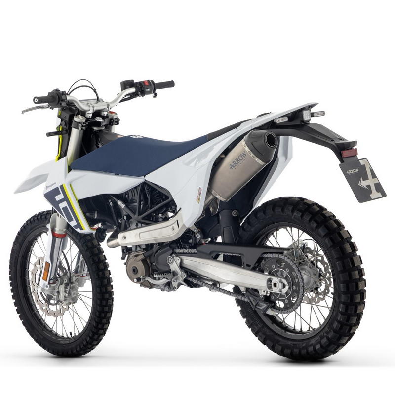Kit racing Arrow Explorer titanio KTM 690 Enduro R / 690 SMC R 2025-2026 / Husqvarna 701 Enduro / Supermoto 2026+