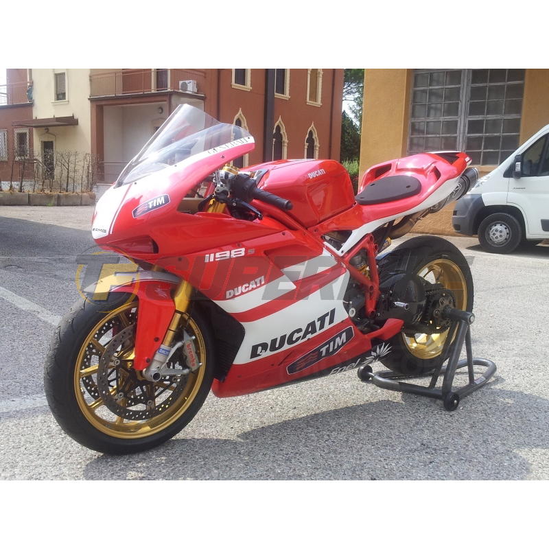 Carenado de fibra Ducati 848 / 1098 / 1198 colín racing
