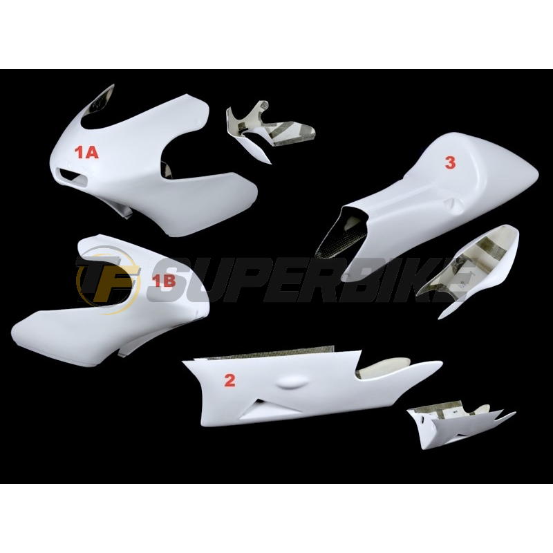 Carenado de fibra Honda RS 125 A-KIT 2003