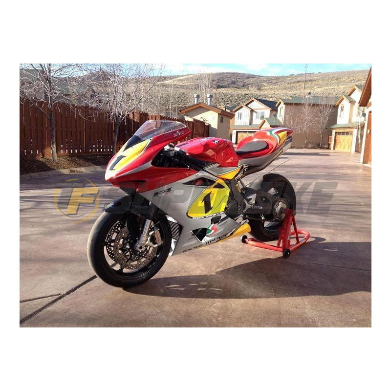 Carenado de fibra MV Agusta F4 MY1000 / F4 RR 2010-2019 colín racing