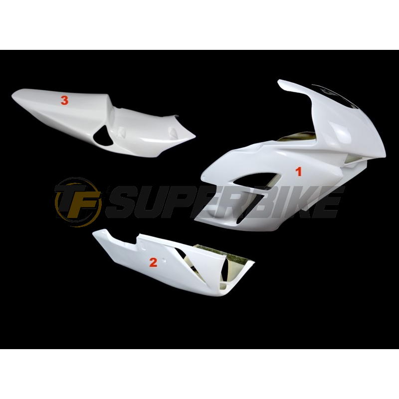 Carenado de fibra Honda CBR1000RR 2004-2005 colín racing