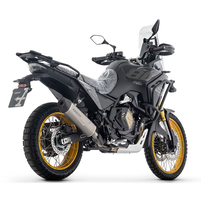 Escape Indy Race Evo titanio Voge 800 DSX Rally 2025