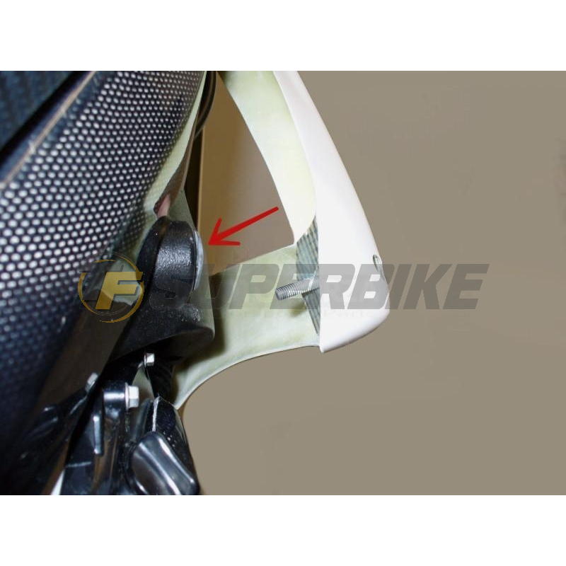 Carenado de fibra Suzuki GSX-R 600 / GSX-R 750 2008-2010 colín asiento original