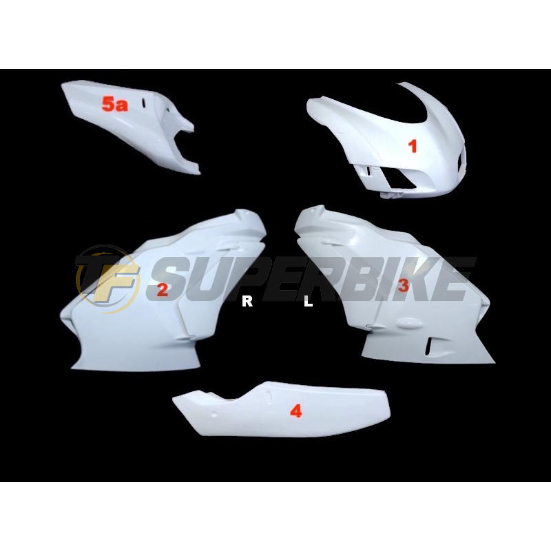 Carenado de fibra Ducati 749 / 999 2005-2006 colín asiento original 