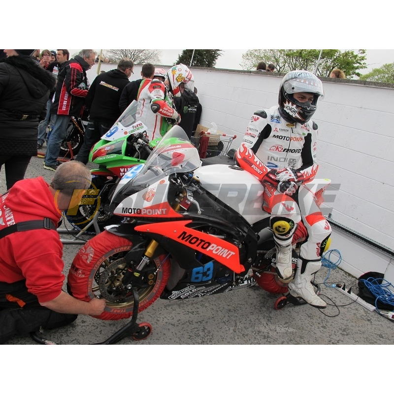 Carenado de fibra Yamaha R6 2008-2016 5 piezas colín racing