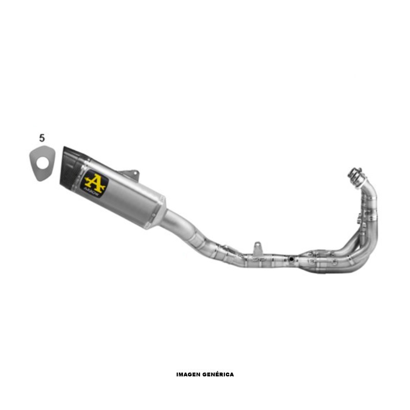 Sistema completo Competition EVO full titanium Yamaha YZF R9 2025-