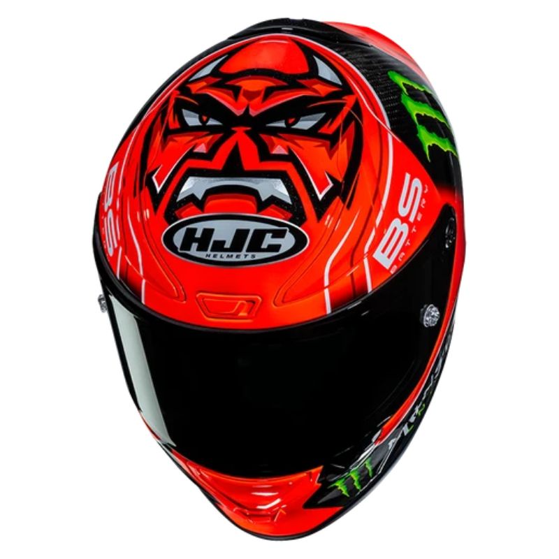 Casco HJC RPHA 1 V2 Carbon Quartararo Réplica MC1