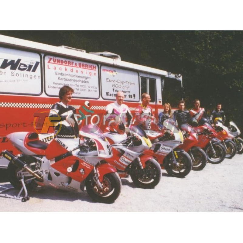 Carenado de fibra Kawasaki ZX-6R Ninja F1 / F3 1995-1997