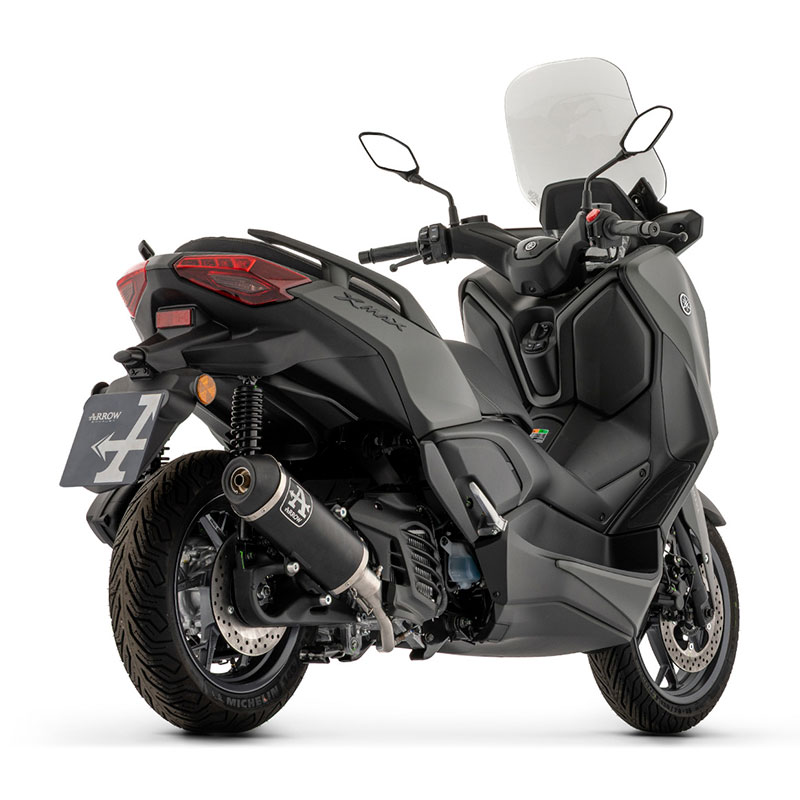 Kit completo con escape Urban aluminio Dark Yamaha X-Max 125 2025-2026