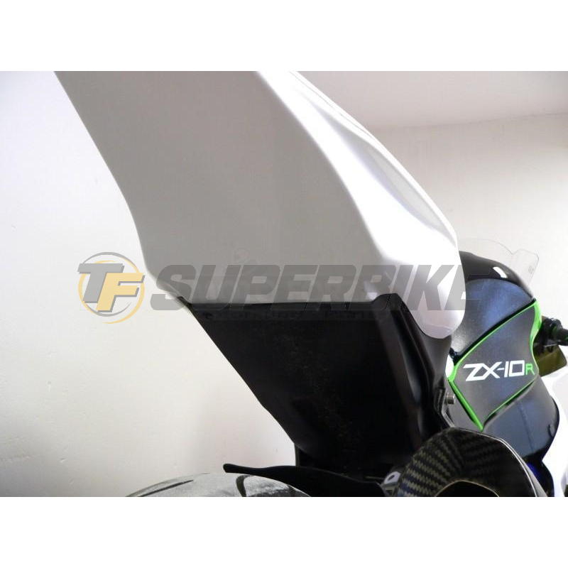 Carenado de fibra Kawasaki ZX-10R 2011-2015 3 piezas colín racing