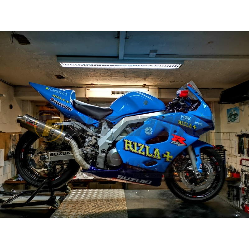 Carenado de fibra Suzuki SV 650 N / S / SV 1000 2003-2015 5 piezas colín asiento original