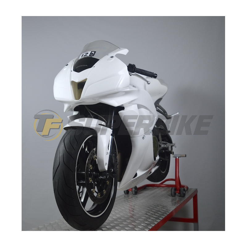 Carenado de fibra Honda CBR600RR 2007-2008 4 piezas colín racing