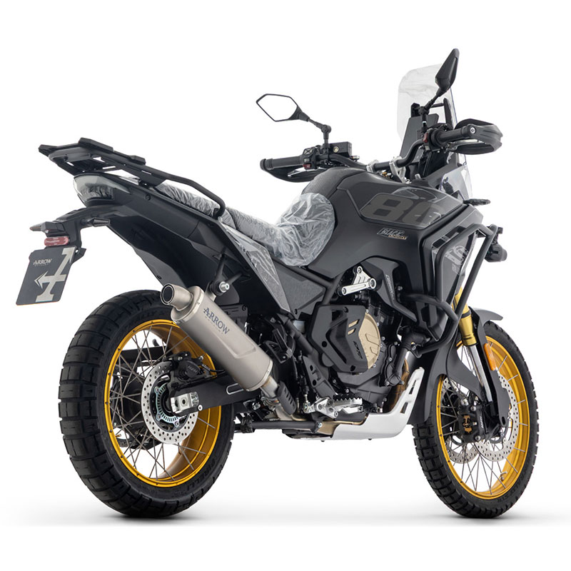 Escape Indy Race Evo titanio Voge 800 DSX Rally 2025