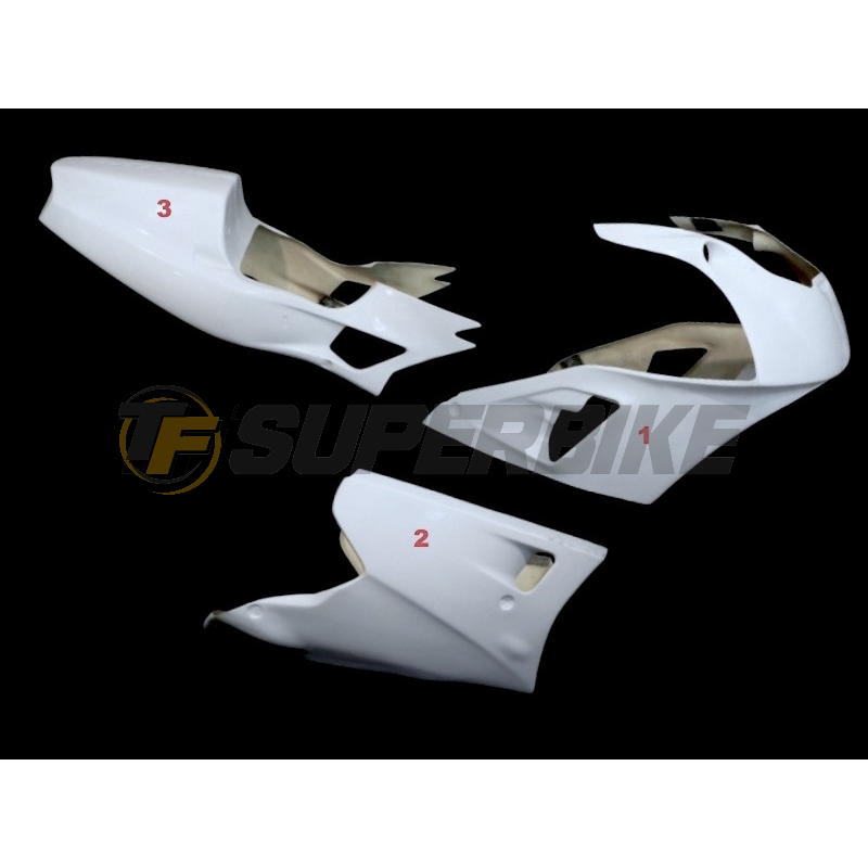 Carenado de fibra Kawasaki ZXR 400 1989-1996