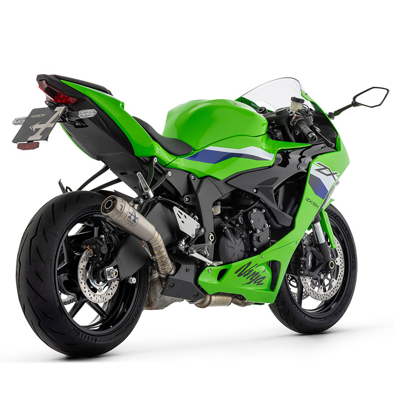 Escape Nichrom Pro-Race con conector de titanio para Kawasaki ZX-6R 636 2024 - 2026