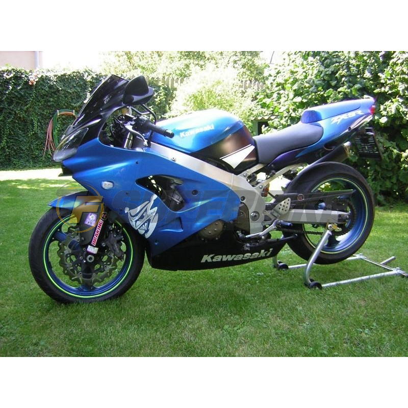Carenado de fibra Kawasaki ZX-9R 2000-2001 colín asiento original