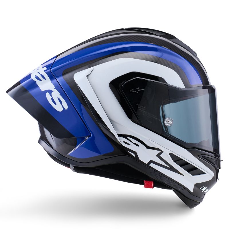 Casco Alpinestars Supertech R10 Arius negro-blanco-azul