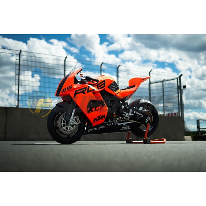 Carenado de fibra KTM RC8 / RC8R 1190 2008-2015 quilla escape original