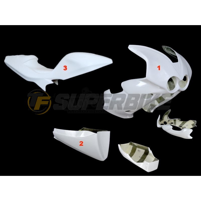 Carenado de fibra Street Bimota BB1 Supermono 1995-1998