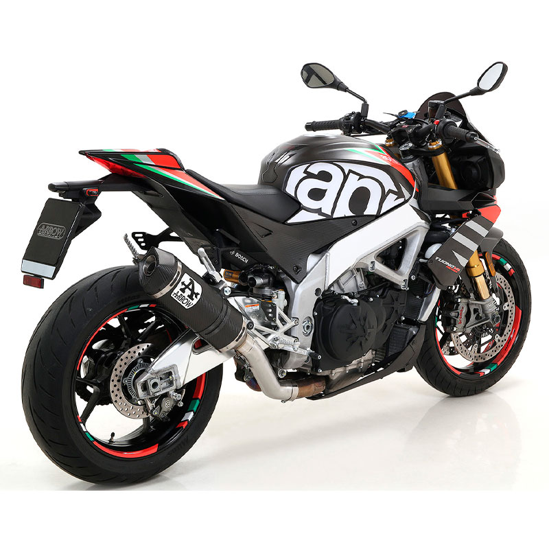 Escape Race-Tech homologado fibra de carbono Aprilia RSV4 1100 Factory 2019-2020