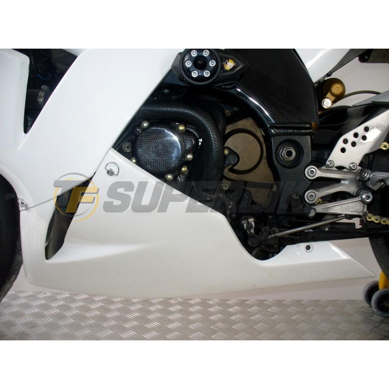 Carenado de fibra Kawasaki ZX-10R 2004-2005 colín racing