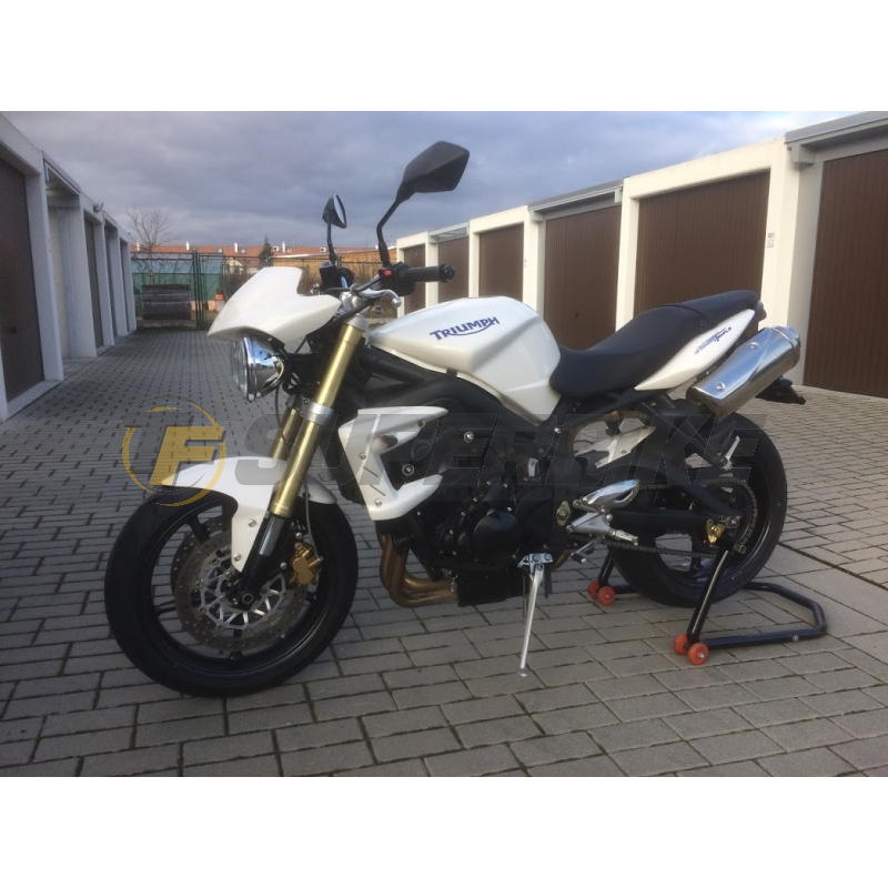 Guardabarros trasero fibra vidrio Triumph Daytona 675 / Street Triple 675 2006-2012