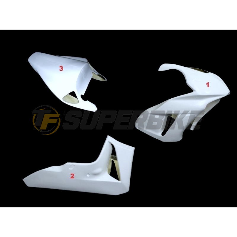 Carenado de fibra Honda CBR1000RR 2006-2007 colín asiento original