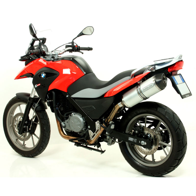 Escape Race-Tech aluminio fondo carbono BMW G650GS / Sertao 2011-2016