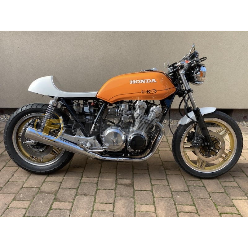 Guardabarros delantero fibra vidrio universal Café Racer Scrambler