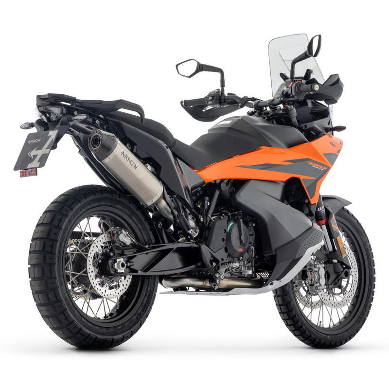 Escape Race-Tech titanio fondo carbono KTM 790 / 890 Adventure 2025-