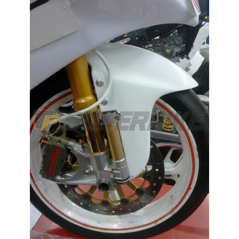 Guardabarros delantero fibra vidrio Honda RS125 / NSR250 / Moto3 horquilla Öhlins