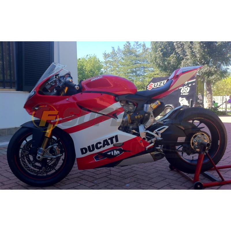 Guardabarros trasero fibra carbono Ducati Panigale 1199