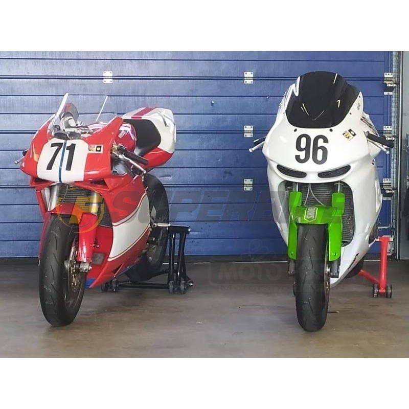 Carenado de fibra Kawasaki ZX-6R Ninja 1998-1999 colín asiento original