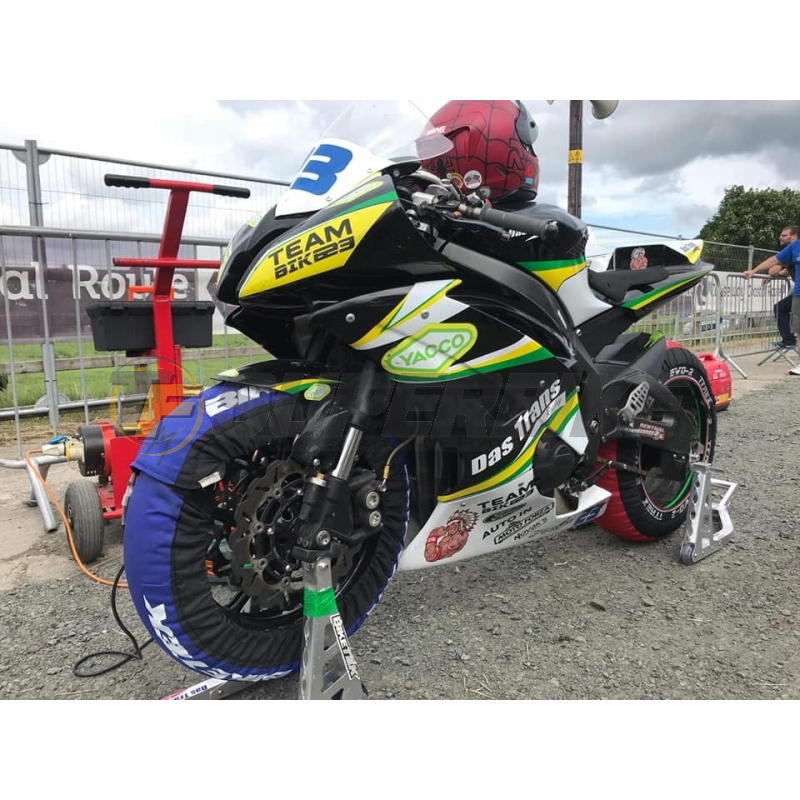 Carenado de fibra Yamaha R6 2008-2016 5 piezas colín racing