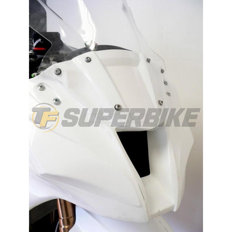 Carenado de fibra Kawasaki ZX-10R 2011-2015 3 piezas colín racing